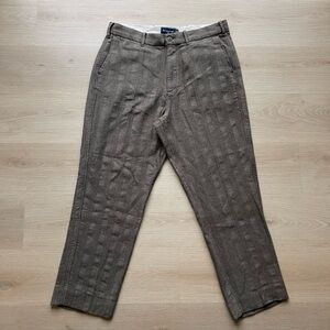 Abercrombie & Fitch Linen-Blend Trouser